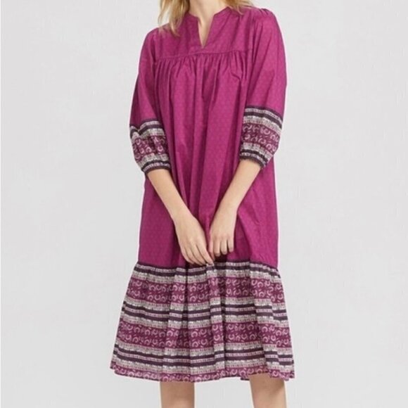 ANNA Sui x Uniglo Em-broidered Bohemian Dress size xs - Picture 1 of 7